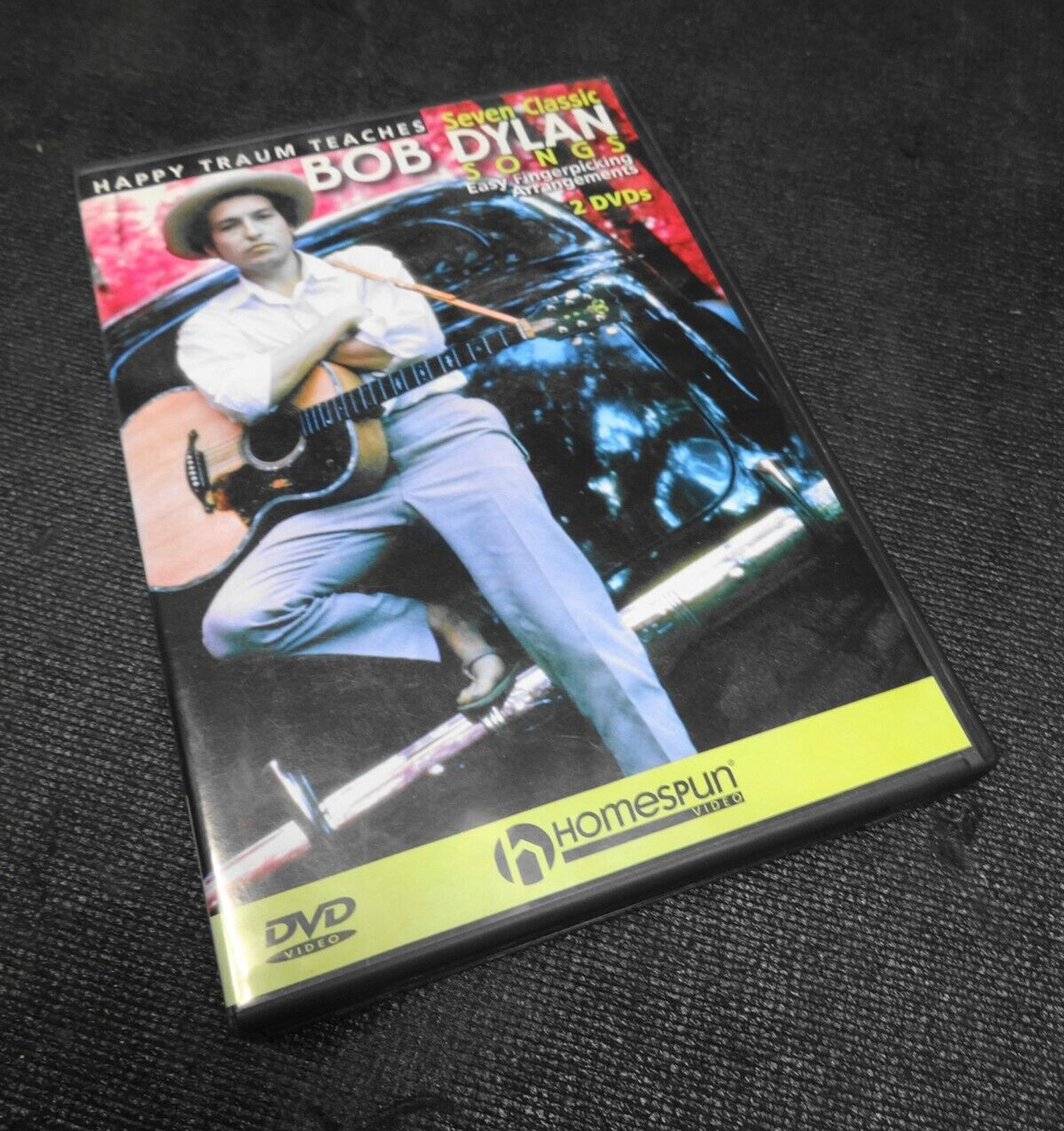 Seven Classic Bob Dylan Songs (HomeSpun 2007) 2 Disc DVD Set Tab Learn to Play