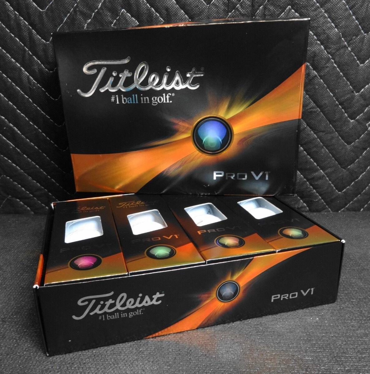 Titleist PRO V1 Golf Balls - 1 Dozen New In Box - Sony Logo - Sony Open Hawaii