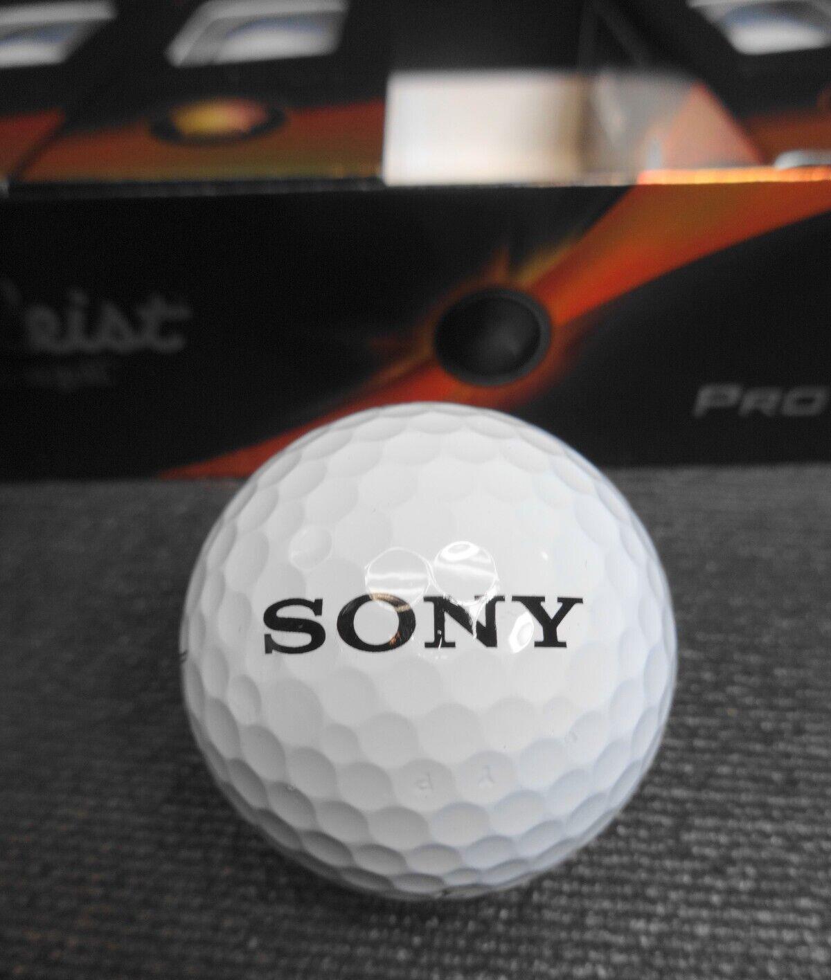 Titleist PRO V1 Golf Balls - 1 Dozen New In Box - Sony Logo - Sony Open Hawaii