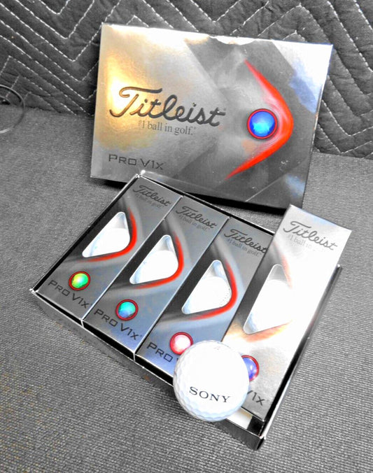 TITLEIST PRO V1x GOLF BALLS, BOX OF 12 BALLS (1 DOZEN) - Sony Open 20th Logo
