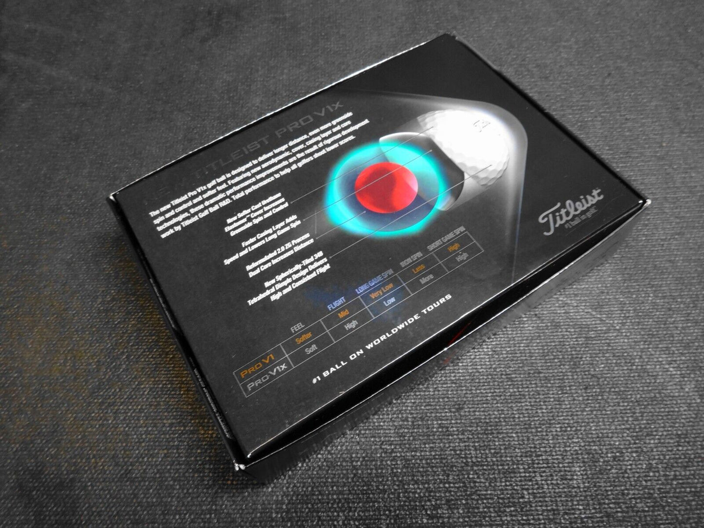 TITLEIST PRO V1x GOLF BALLS, BOX OF 12 BALLS (1 DOZEN) - Sony Open 20th Logo