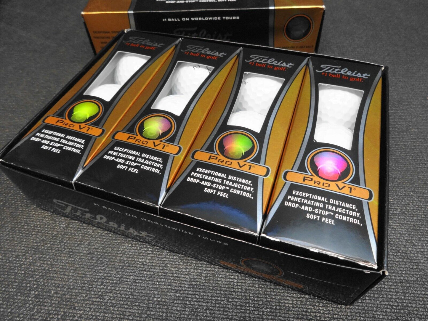 Titleist Pro V1 Golf Balls (1 dozen) - New in Distressed Box