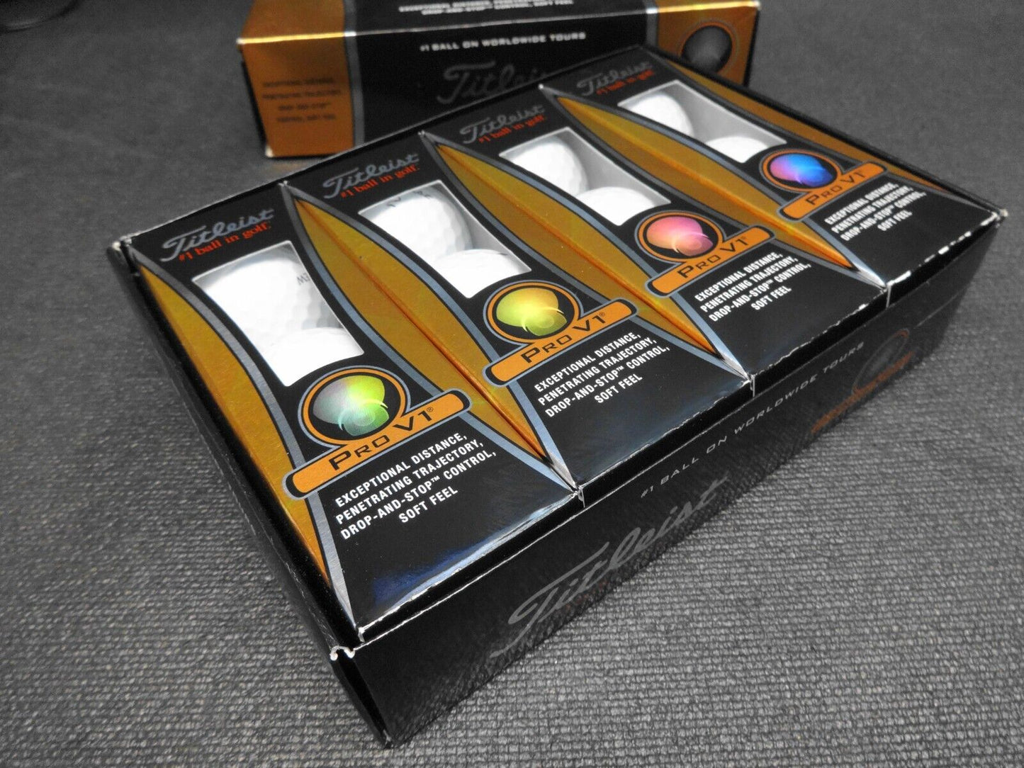 Titleist Pro V1 Golf Balls (1 dozen) - New in Distressed Box