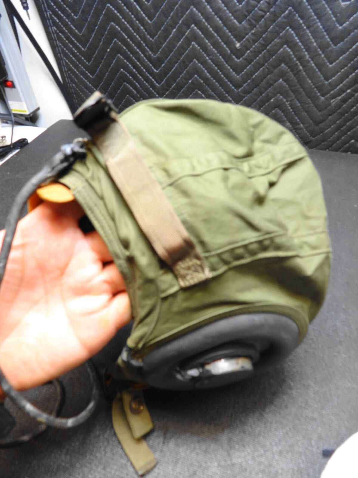 Korean War US Army H-7151(AER) Liner w/ Receivers - H-4 Helmet MFG Gentex (LRG)