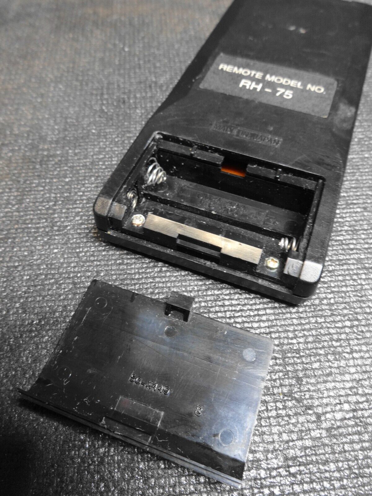 CARVER RH-75 Remote Control for Holography Receiver HR-722 HR-752 CT-6 CM-1090