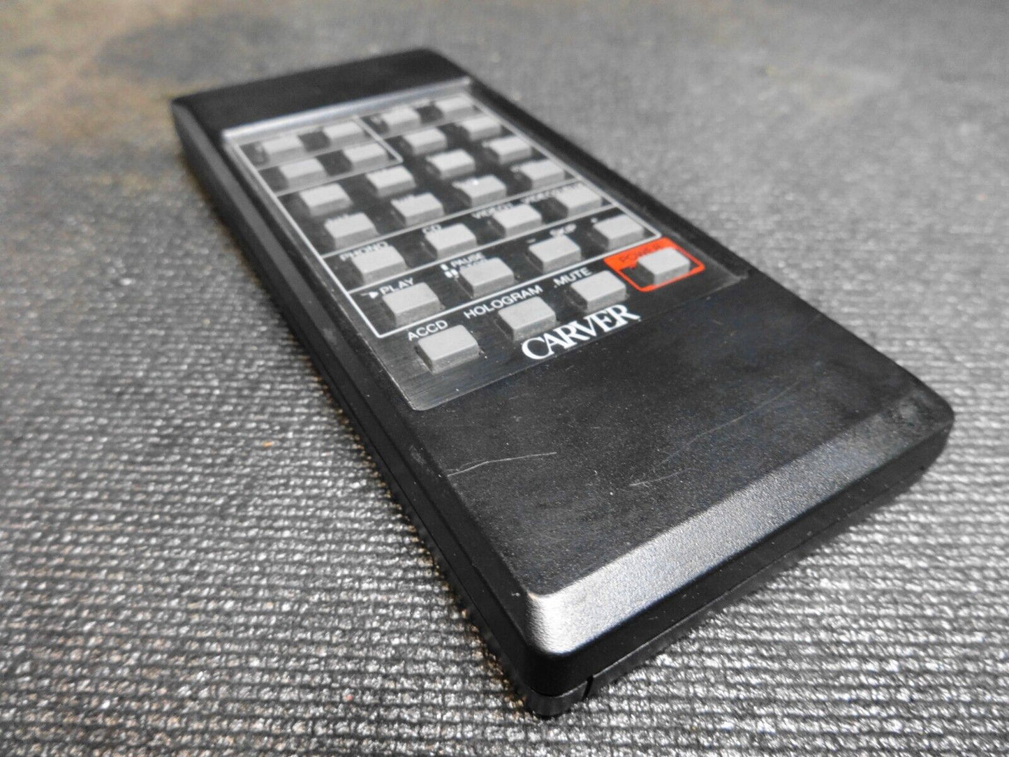 CARVER RH-75 Remote Control for Holography Receiver HR-722 HR-752 CT-6 CM-1090