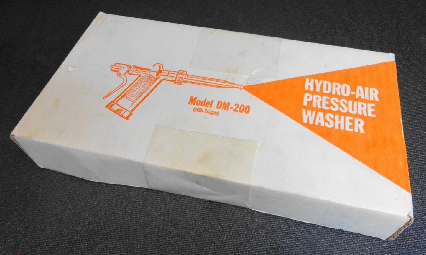 NOS DM-200 HYDRO-AIR PRESSURE WASHER, D&M Products, Pasadena, CA USA