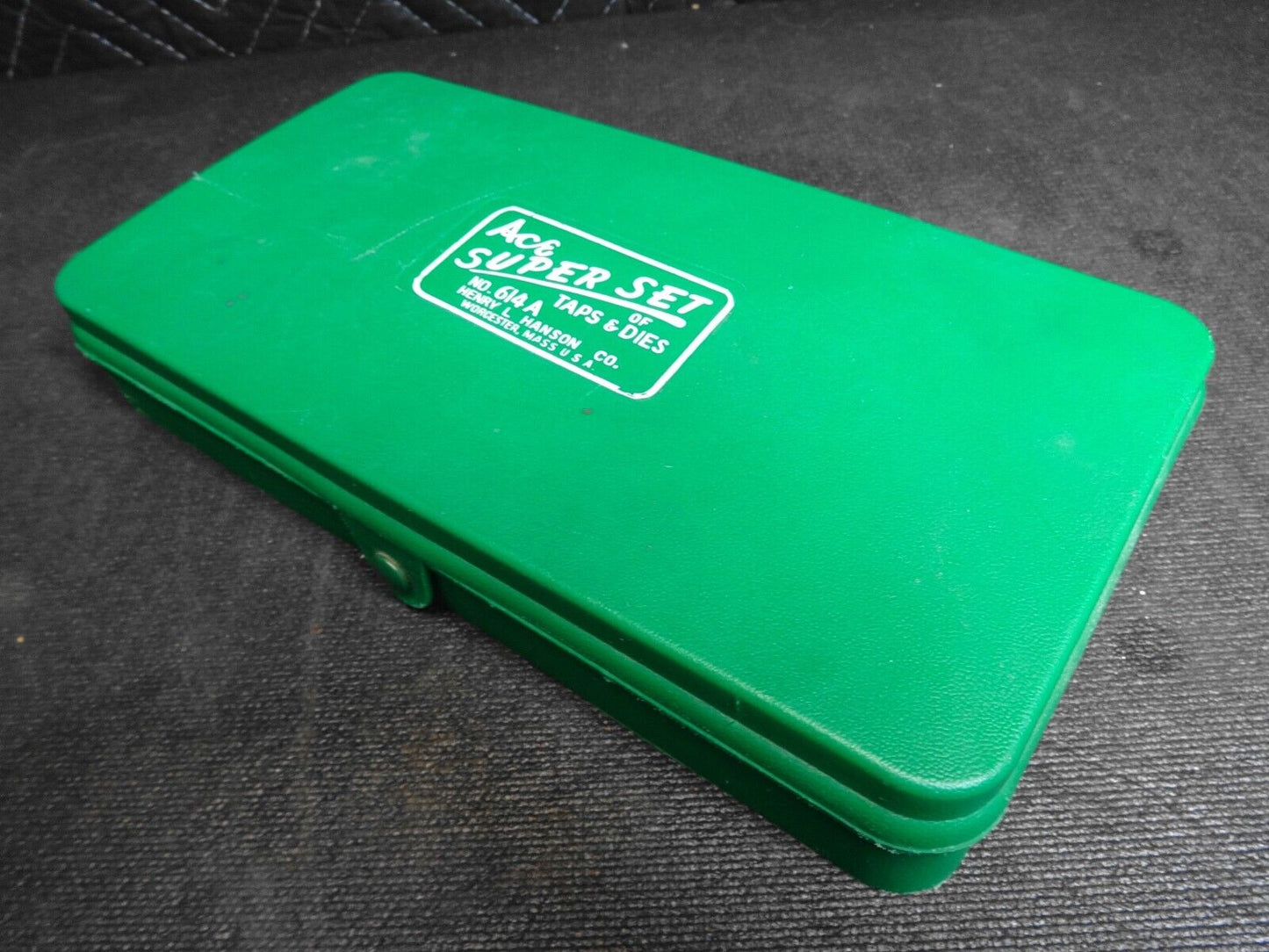 NOS Ace Super Set No. 614 A - 39 Pc. Tap And Die Set - Vintage Made In USA