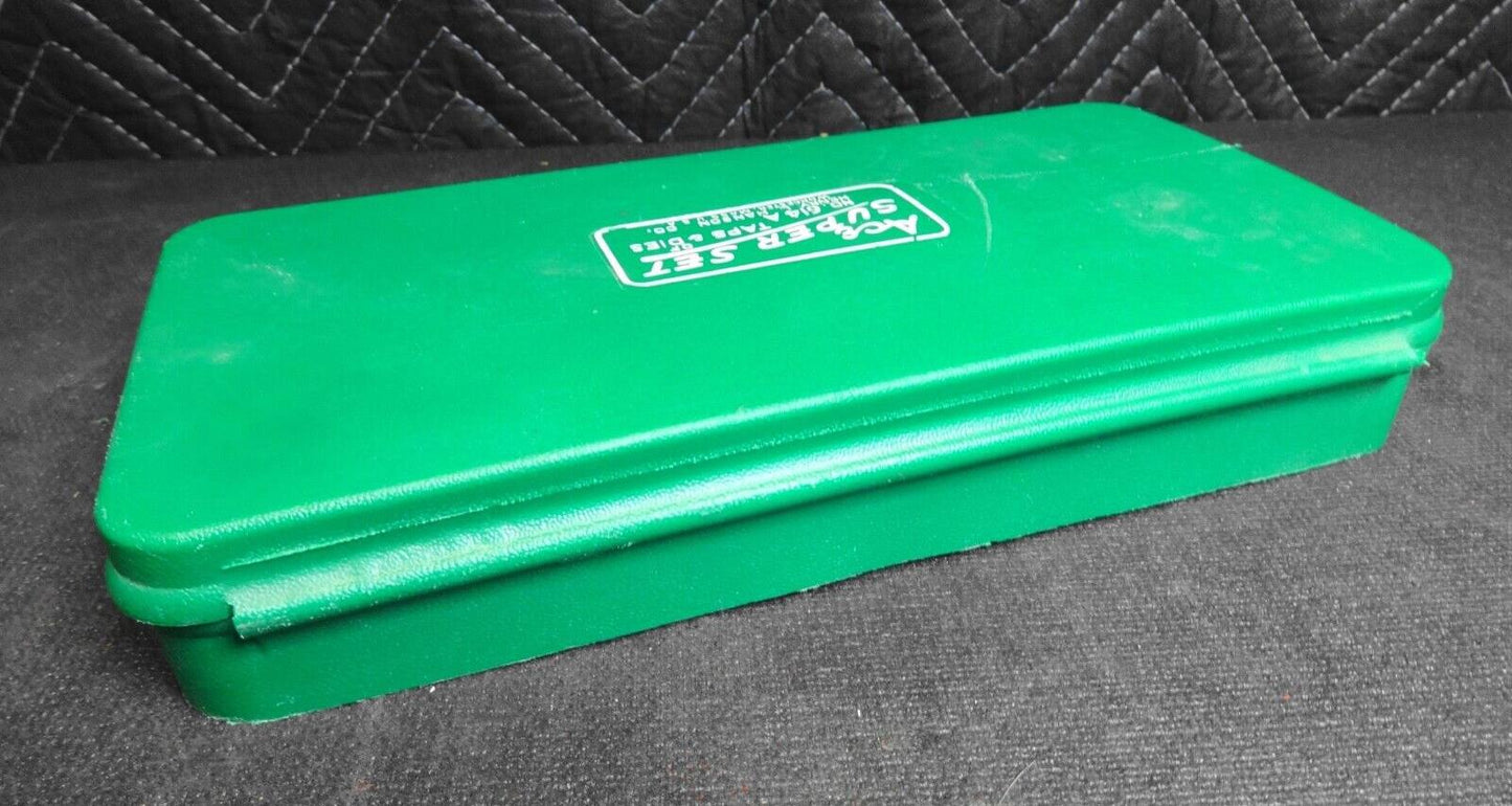 NOS Ace Super Set No. 614 A - 39 Pc. Tap And Die Set - Vintage Made In USA