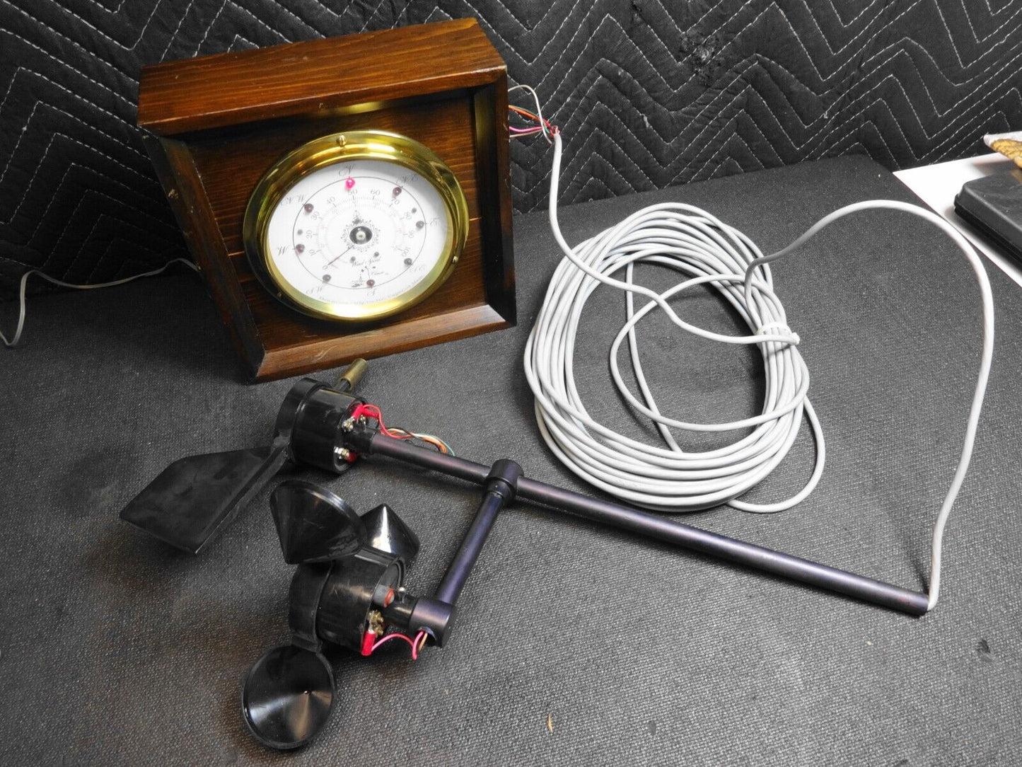 Vintage Downeaster Fishermans Weather Guide Wind Speed Classic & Direction