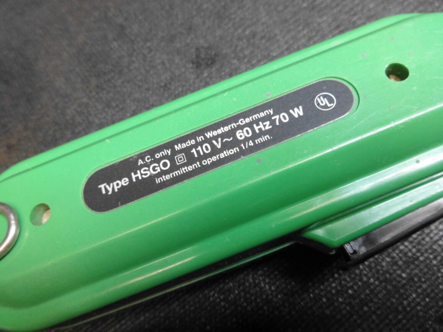 Engel Hot Knife for Synthetic Fabric Cutting and Sealing. HSGO 110V - Germany