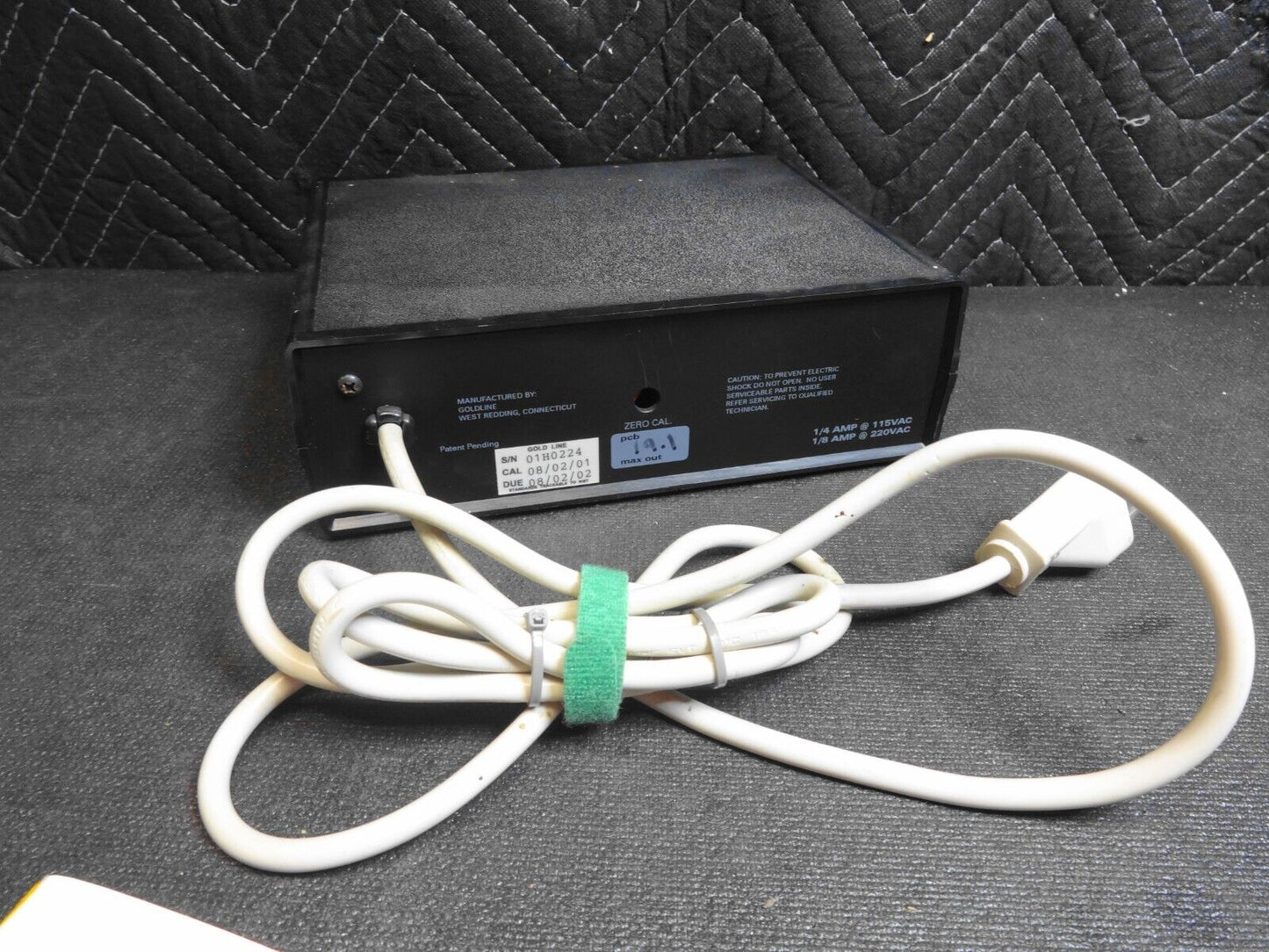 LOFTECH GOLDLINE TS-2 AUDIO TEST SET, IMPEDENCE METER AMPLIFIER TROUBLESHOOTING