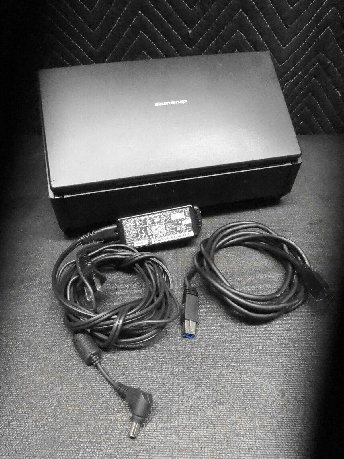 Fujitsu ScanSnap iX500 Color 2 Sided Document Scanner w/ Power & USB Cords