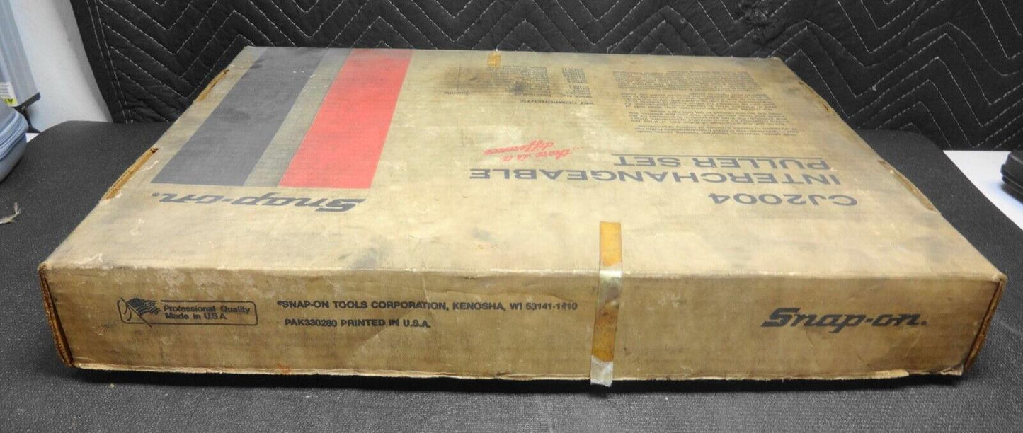 Vintage Snap-on™ CJ2004 Interchangeable Master Puller Set w/ BOX - Complete