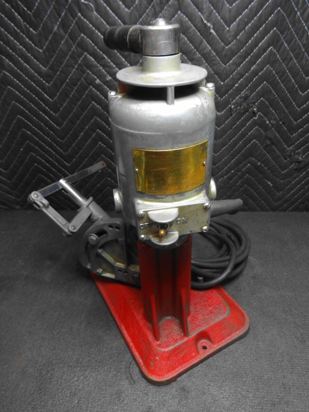 Waterbury Hall Valve Seat Grinder Vintage Model EJ