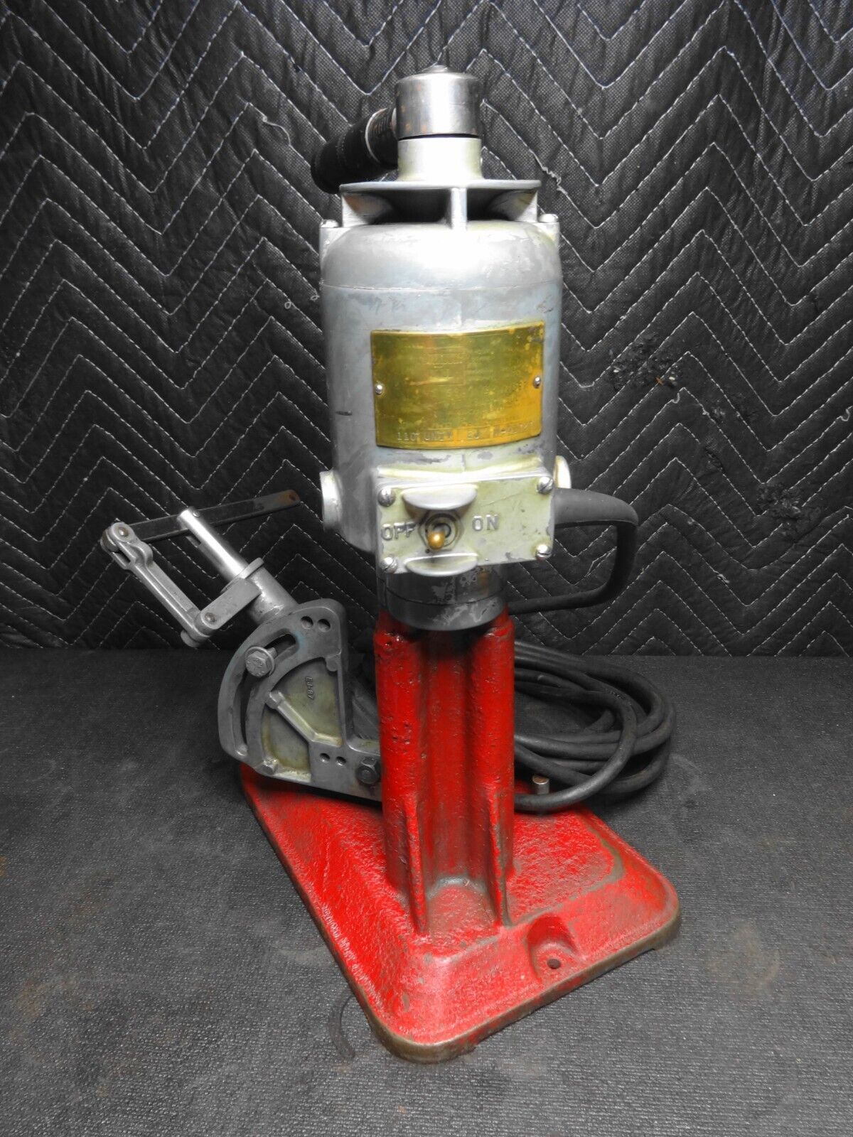 Waterbury Hall Valve Seat Grinder Vintage Model EJ