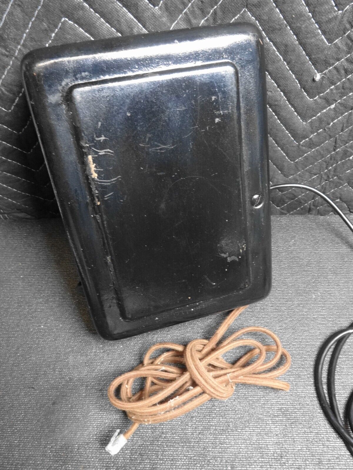 Antique BELL WESTERN ELECTRIC Desk Telephone 102/202 & 634AT Ringer Box