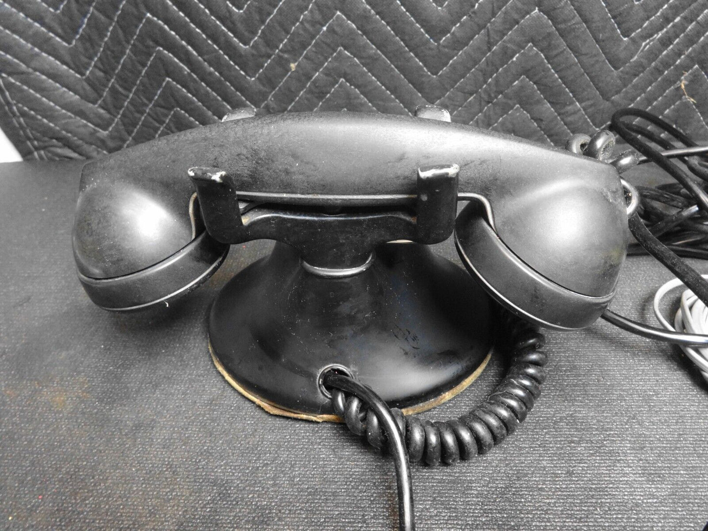 Antique BELL WESTERN ELECTRIC Desk Telephone 102/202 & 684BA Ringer Box