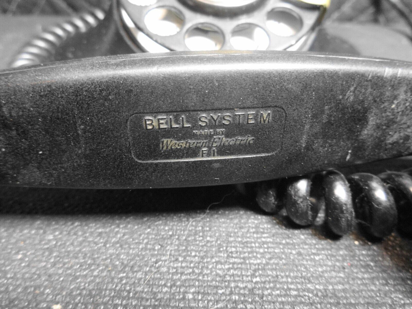 Antique BELL WESTERN ELECTRIC Desk Telephone 102/202 & 684BA Ringer Box