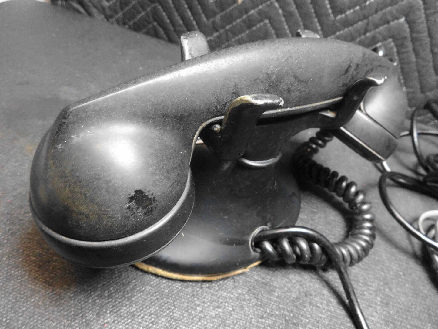 Antique BELL WESTERN ELECTRIC Desk Telephone 102/202 & 684BA Ringer Box