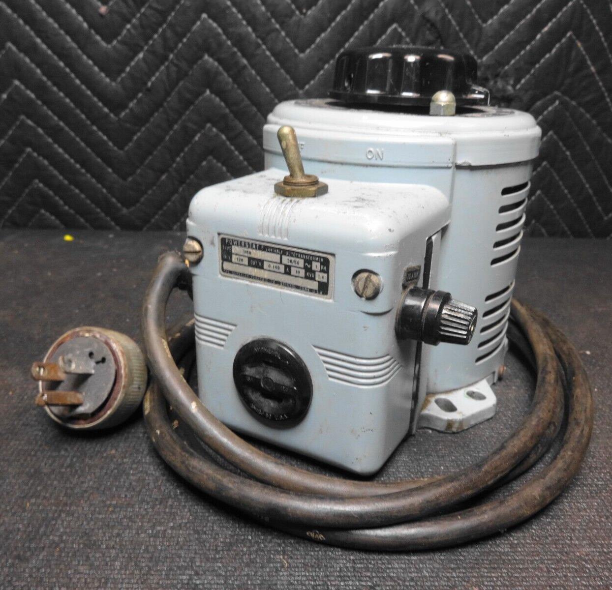Superior Electric Powerstat 3PN116B Variable Transformer 10A 120V In, 0 Superior Electric Powerstat 3PN116B Variable Transformer 10A 120V In, 0