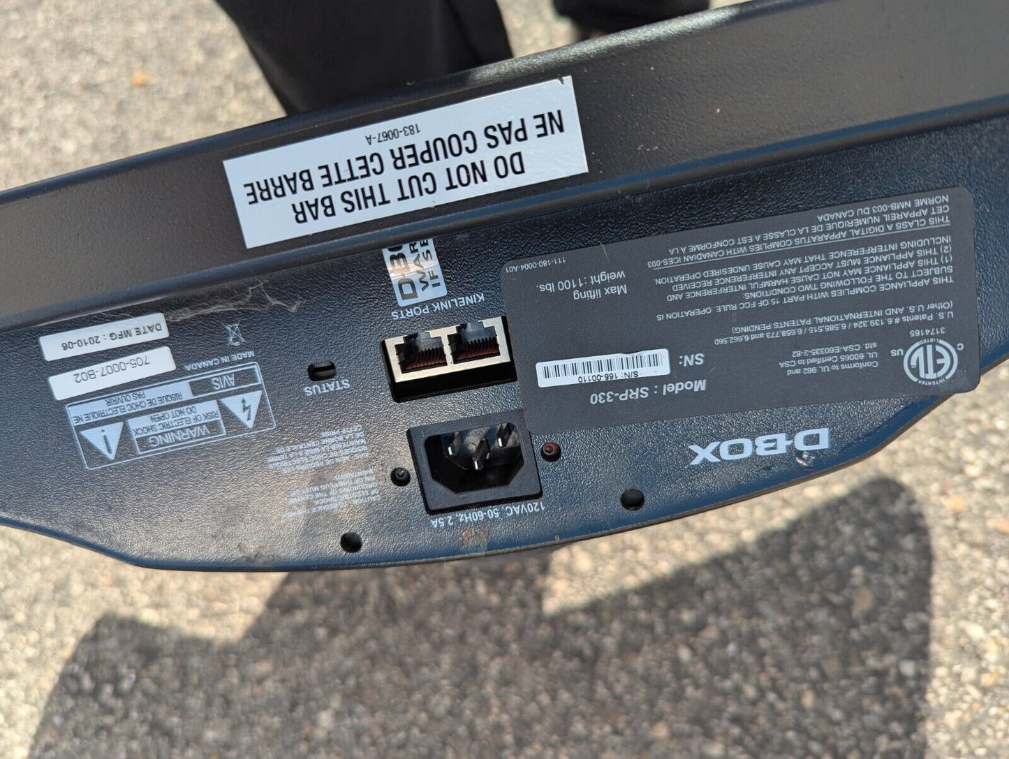 Pair of D-Box Motion SRP-330 Simulation Actuators for Chair / Couch - Left/Right