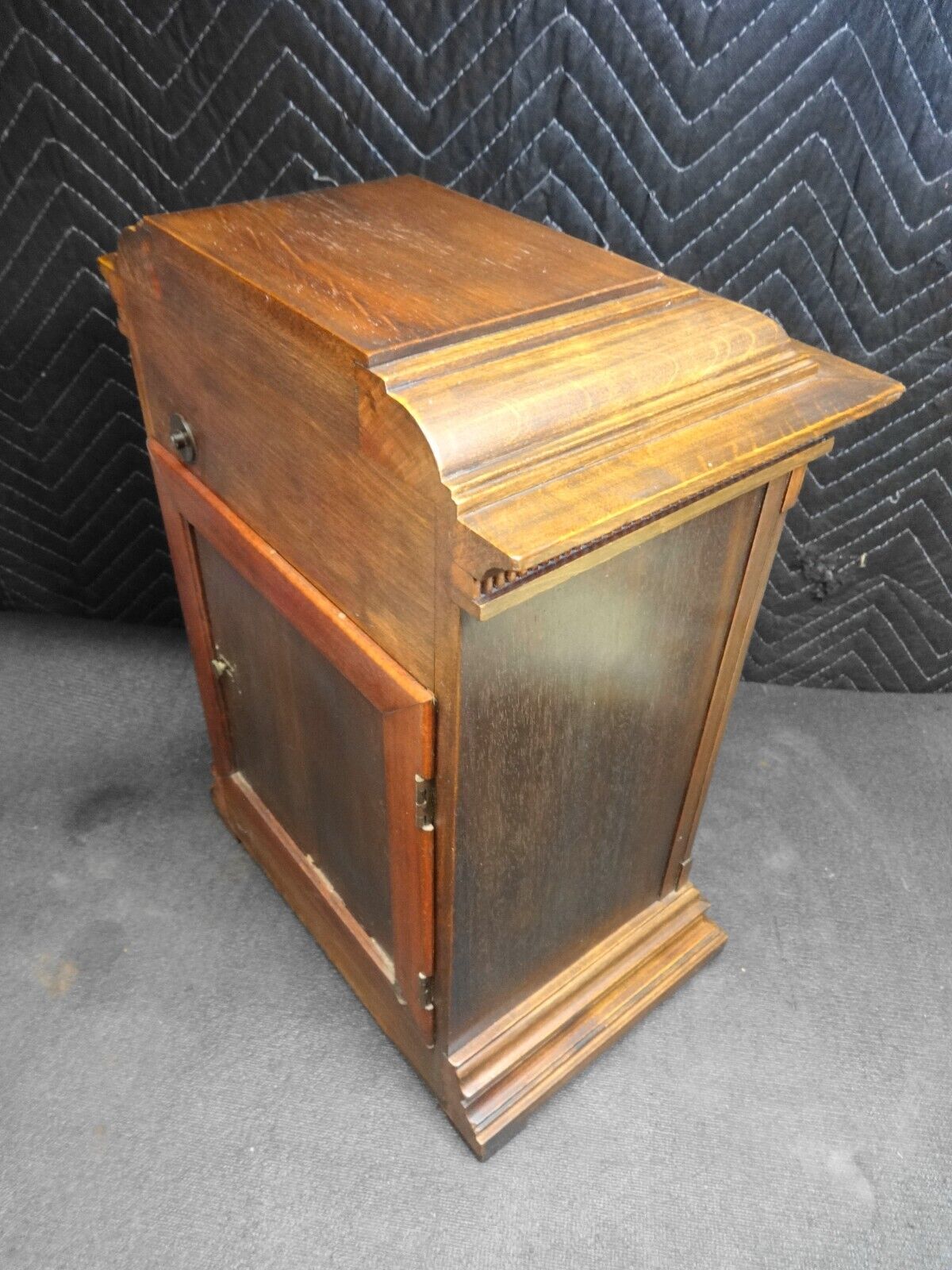 EARLY Junghans Germany Bracket Clock, Mantle Clock, Key & Pendulum