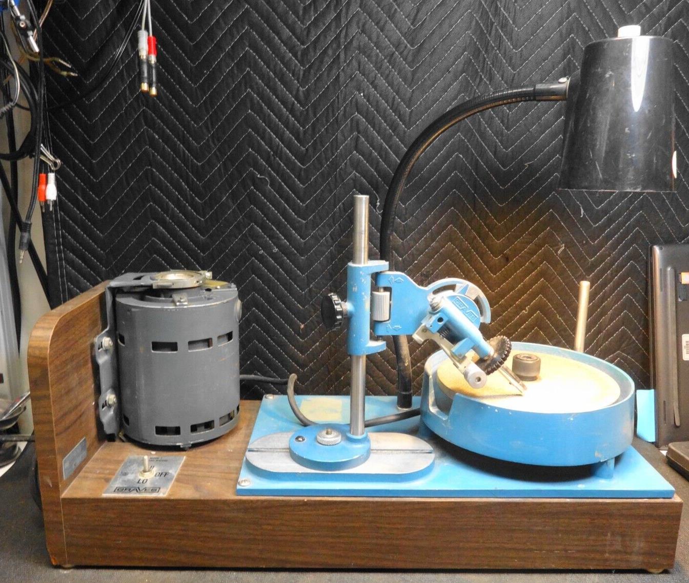 Graves Mark I Lapidary Gemstone 2-Speed Faceting Machine