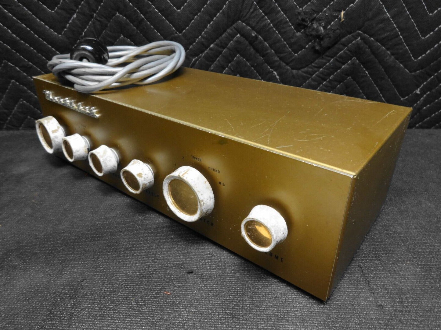 Vintage Heath HEATHKIT WA-P2 Tube HiFi Preamp Preamplifier - Untested