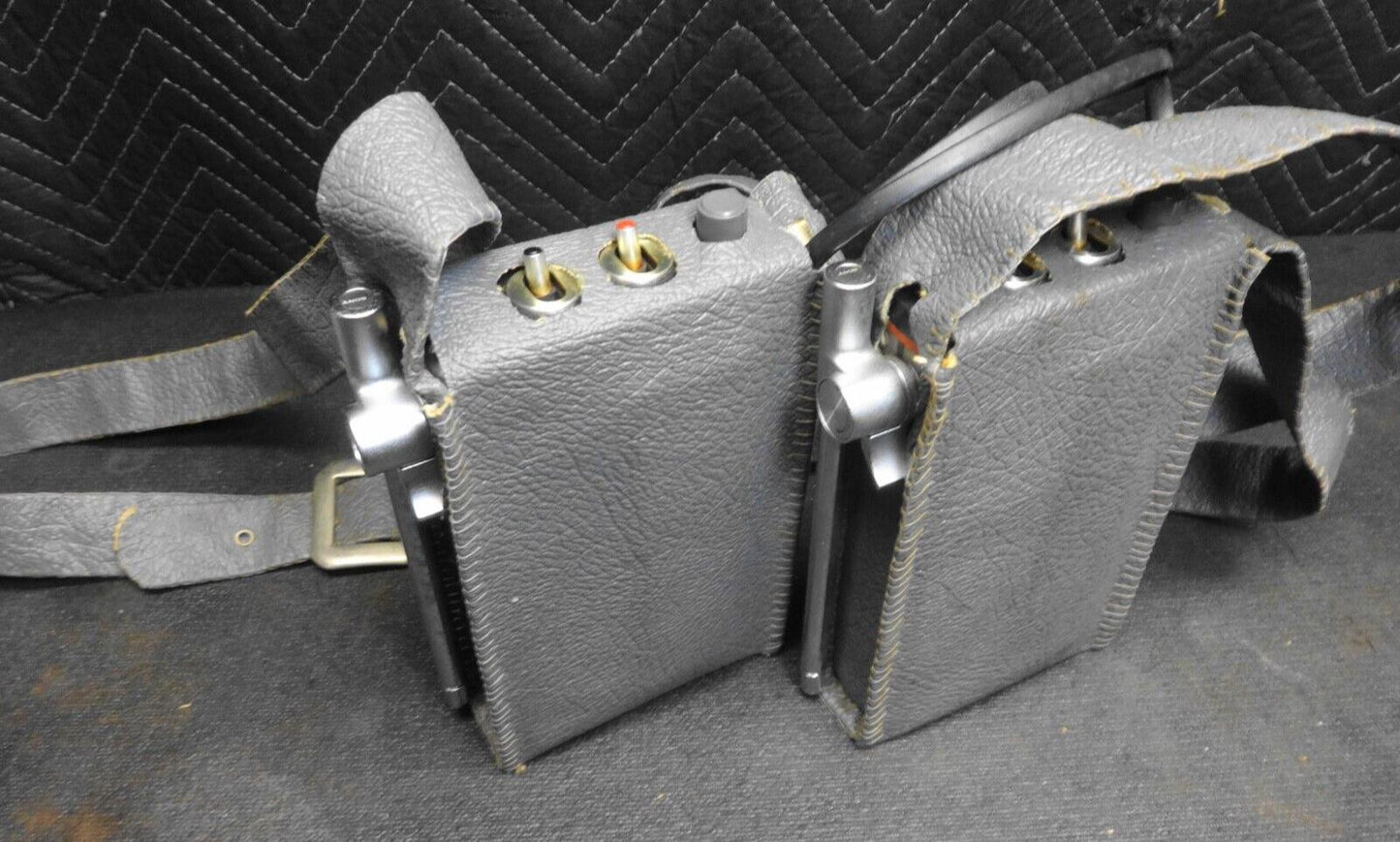 Vintage Sony ICB-350W Walkie Talkie in carry case - Pair