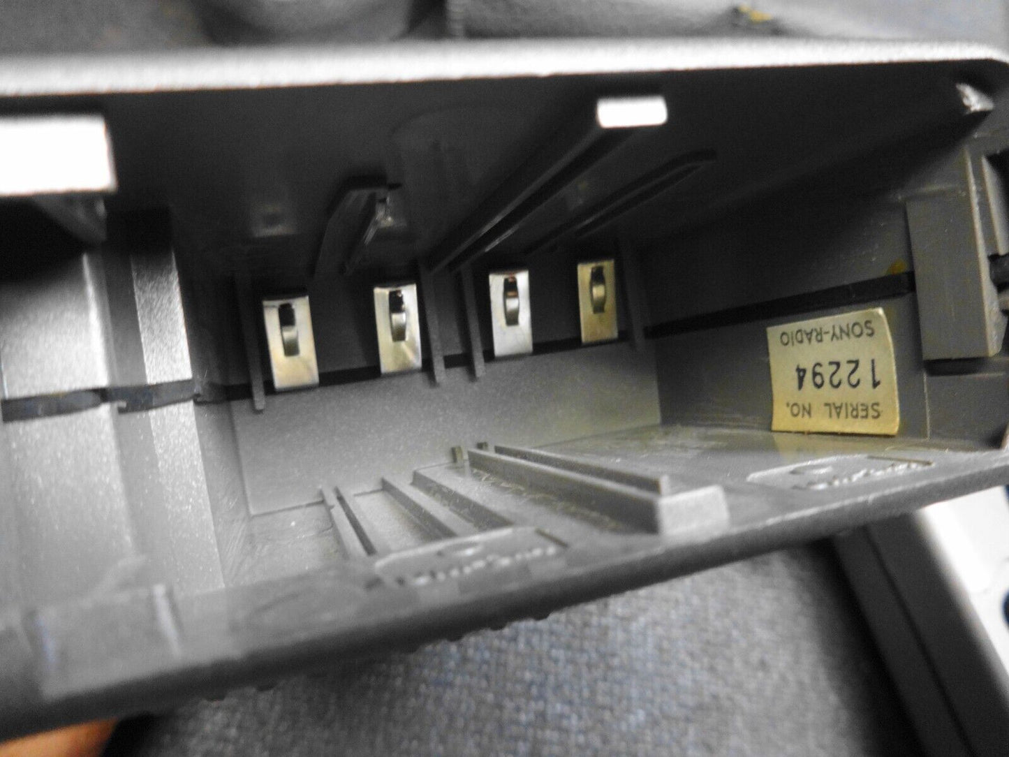 Vintage Sony ICB-350W Walkie Talkie in carry case - Pair