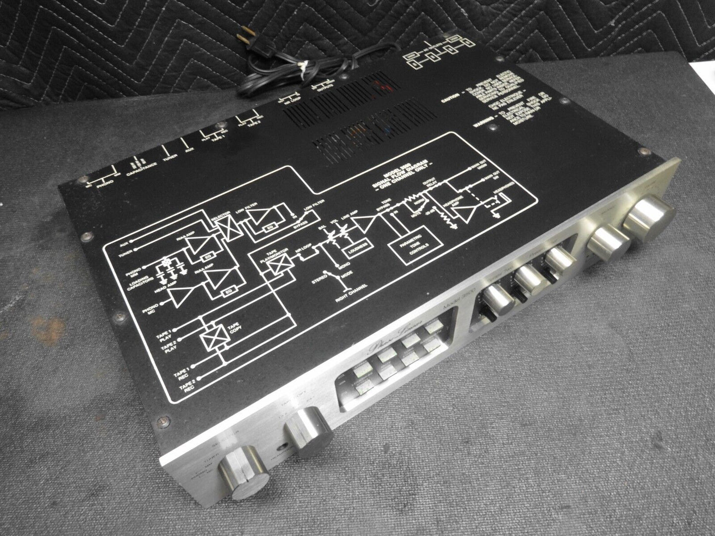 Phase Linear Model 3500 Series 2 Pre-Amplifier - Original Working Condition