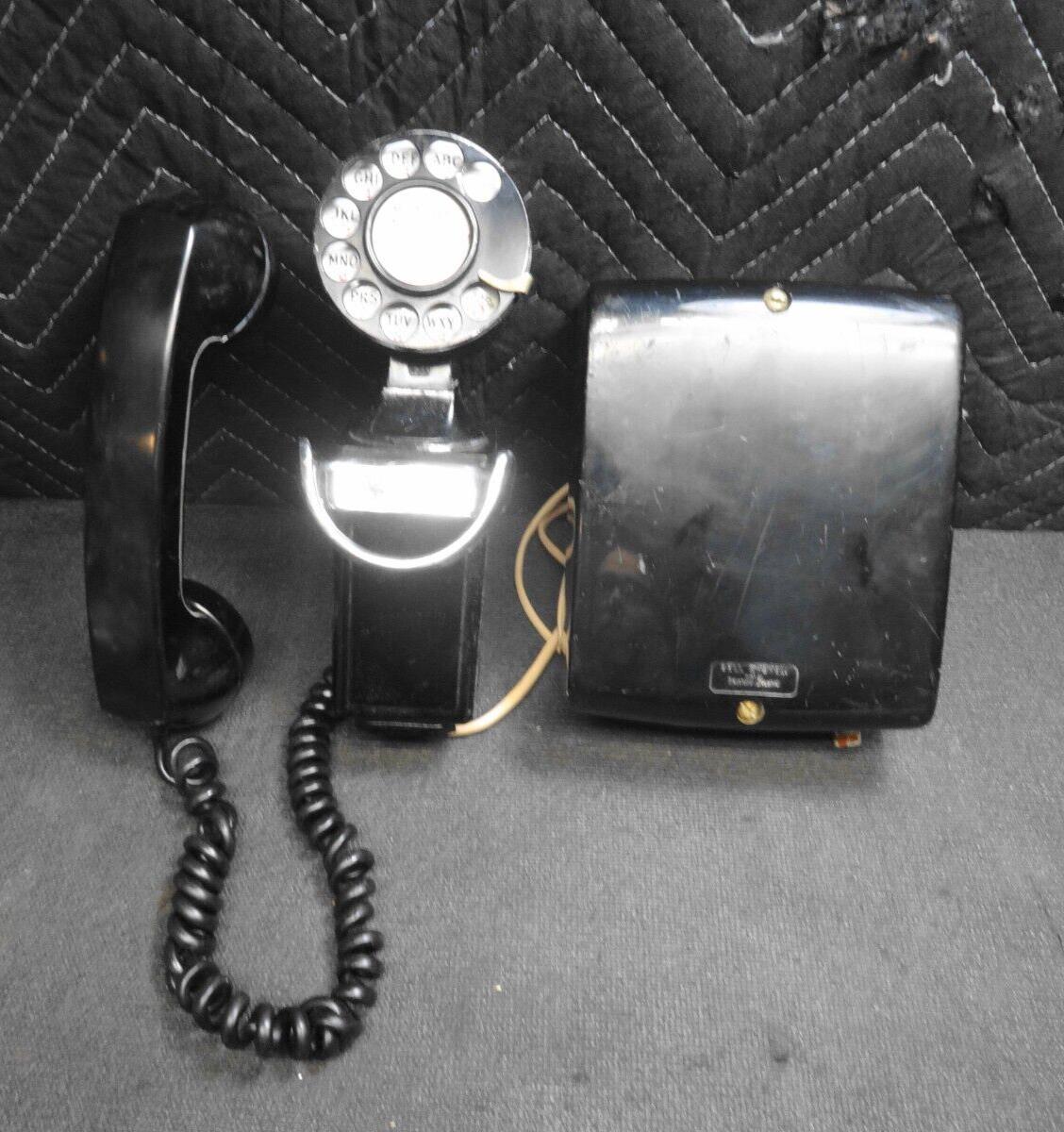 Western Electric Bell System G6A 43A Space Saver Telephone & 685A Ringer Box
