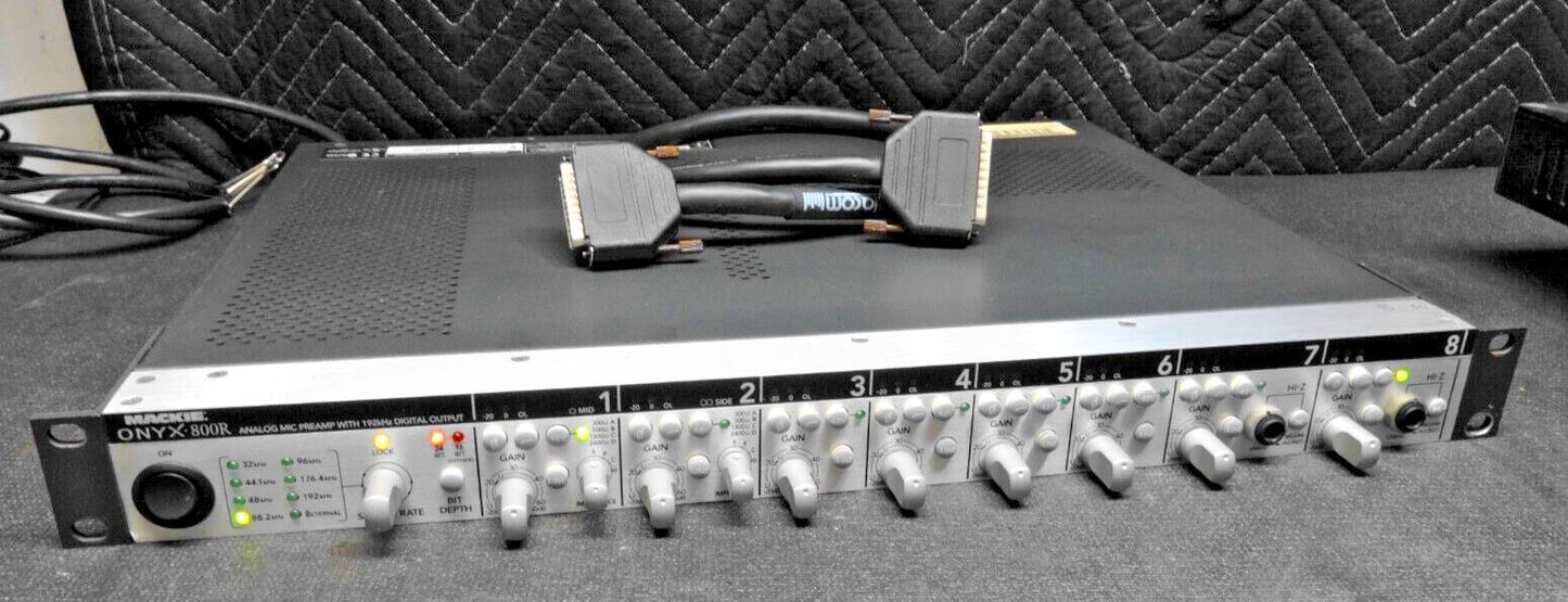 Mackie Onxy 800r 8 Channel Pre / AD Converter
