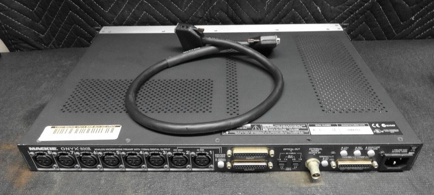 Mackie Onxy 800r 8 Channel Pre / AD Converter
