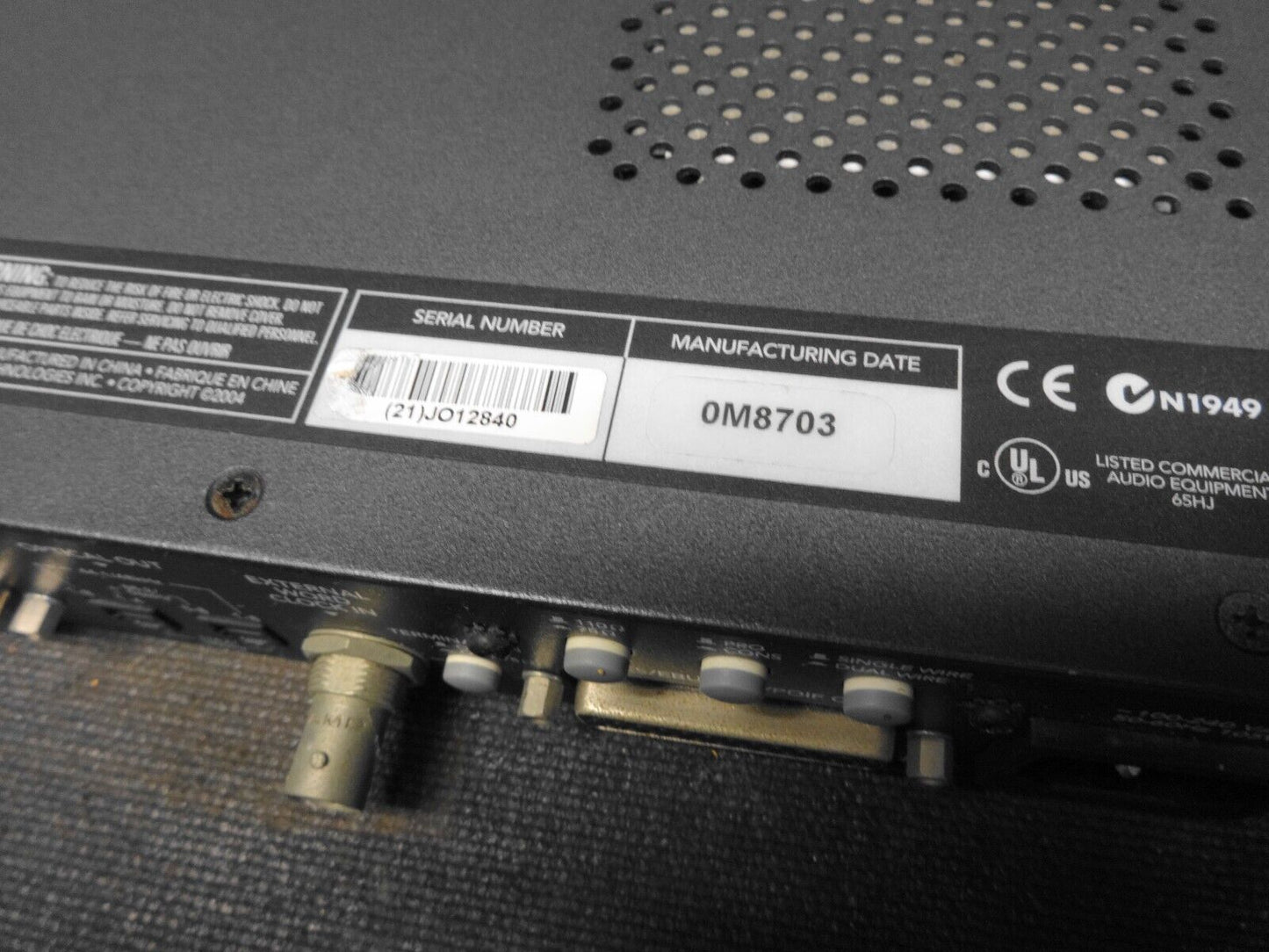 Mackie Onxy 800r 8 Channel Pre / AD Converter