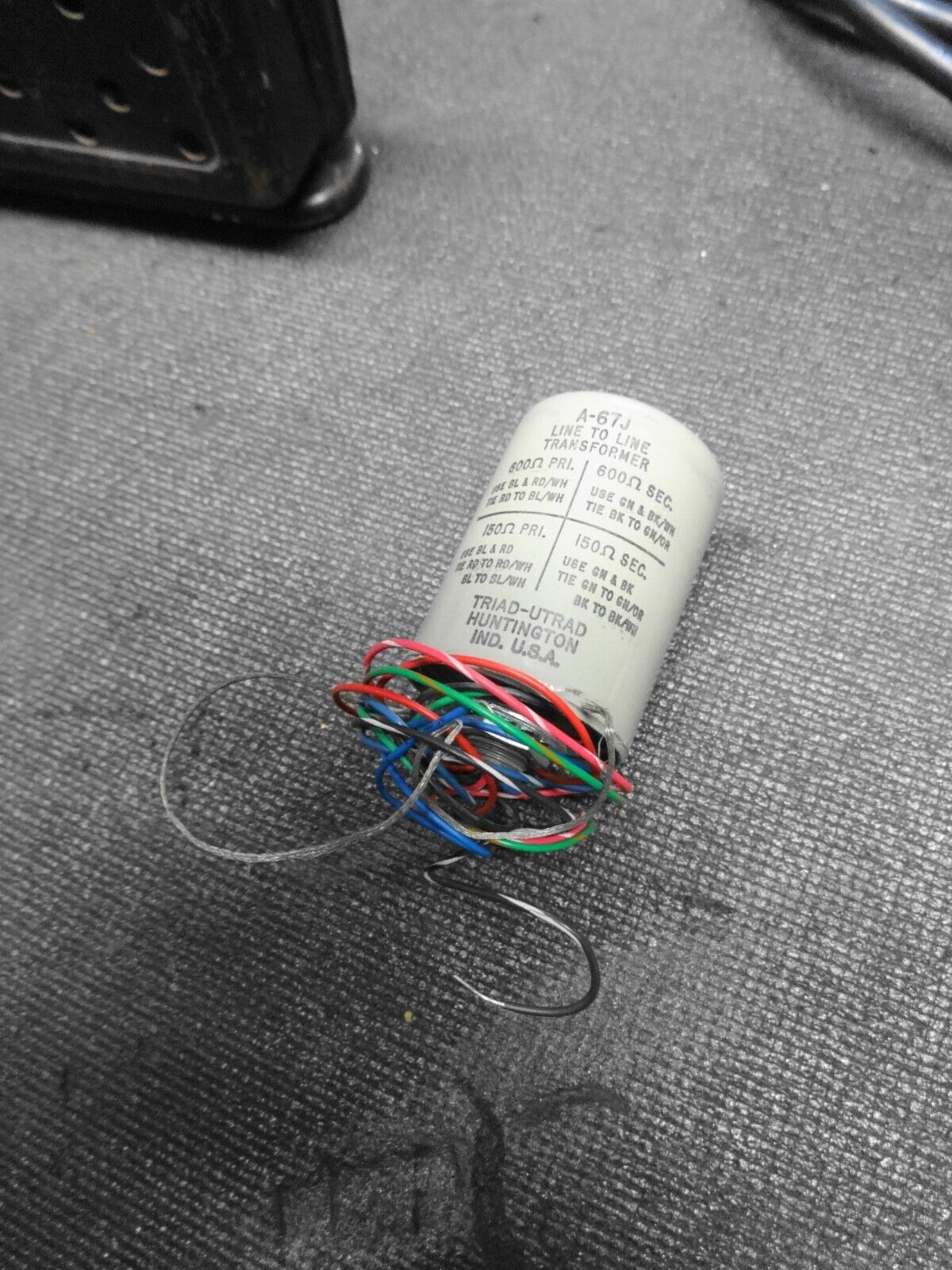 Triad A-67J Line to Line Matching Transformer