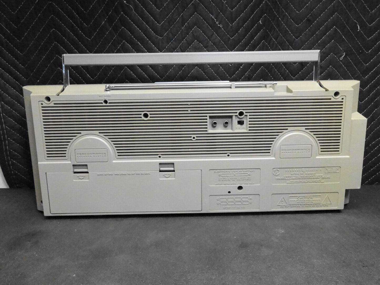 VTG General Electric GE 3-6035A Radio/Cassette Boombox Ghetto Blaster