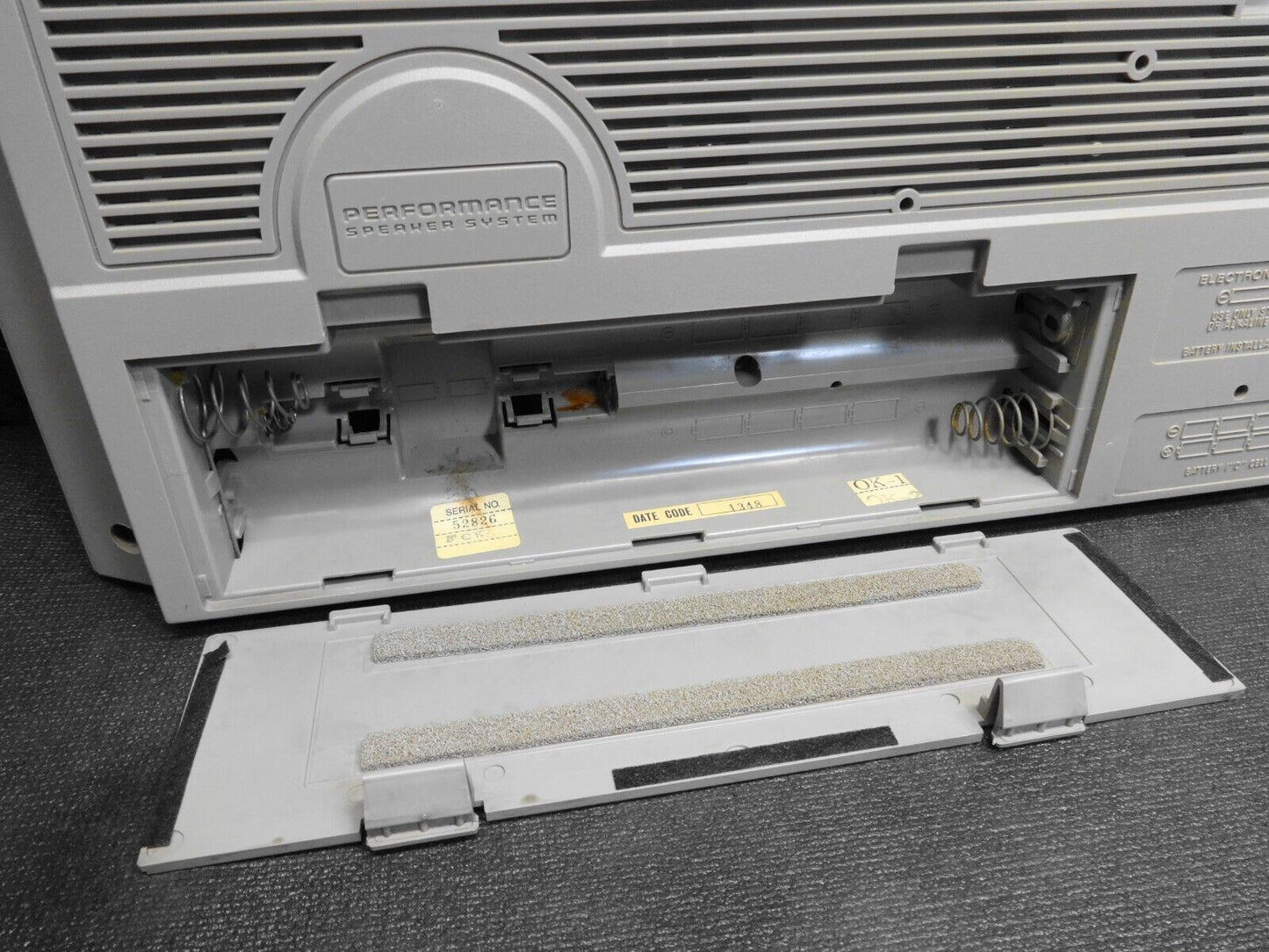 VTG General Electric GE 3-6035A Radio/Cassette Boombox Ghetto Blaster