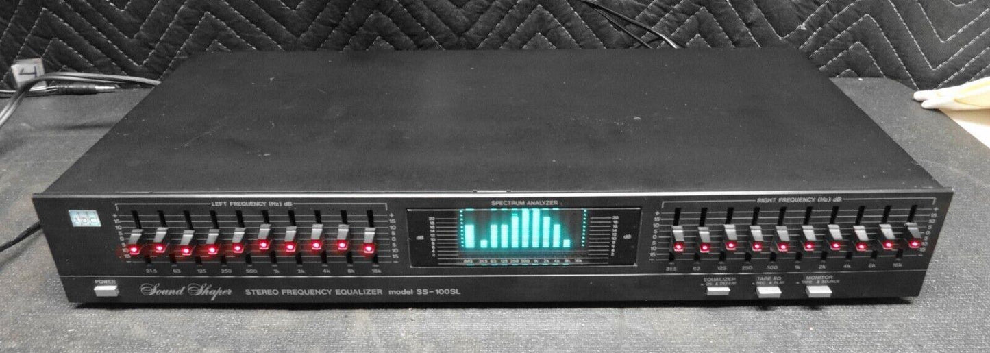 ADC Sound Shaper Stereo Equalizer Model SS-100SL