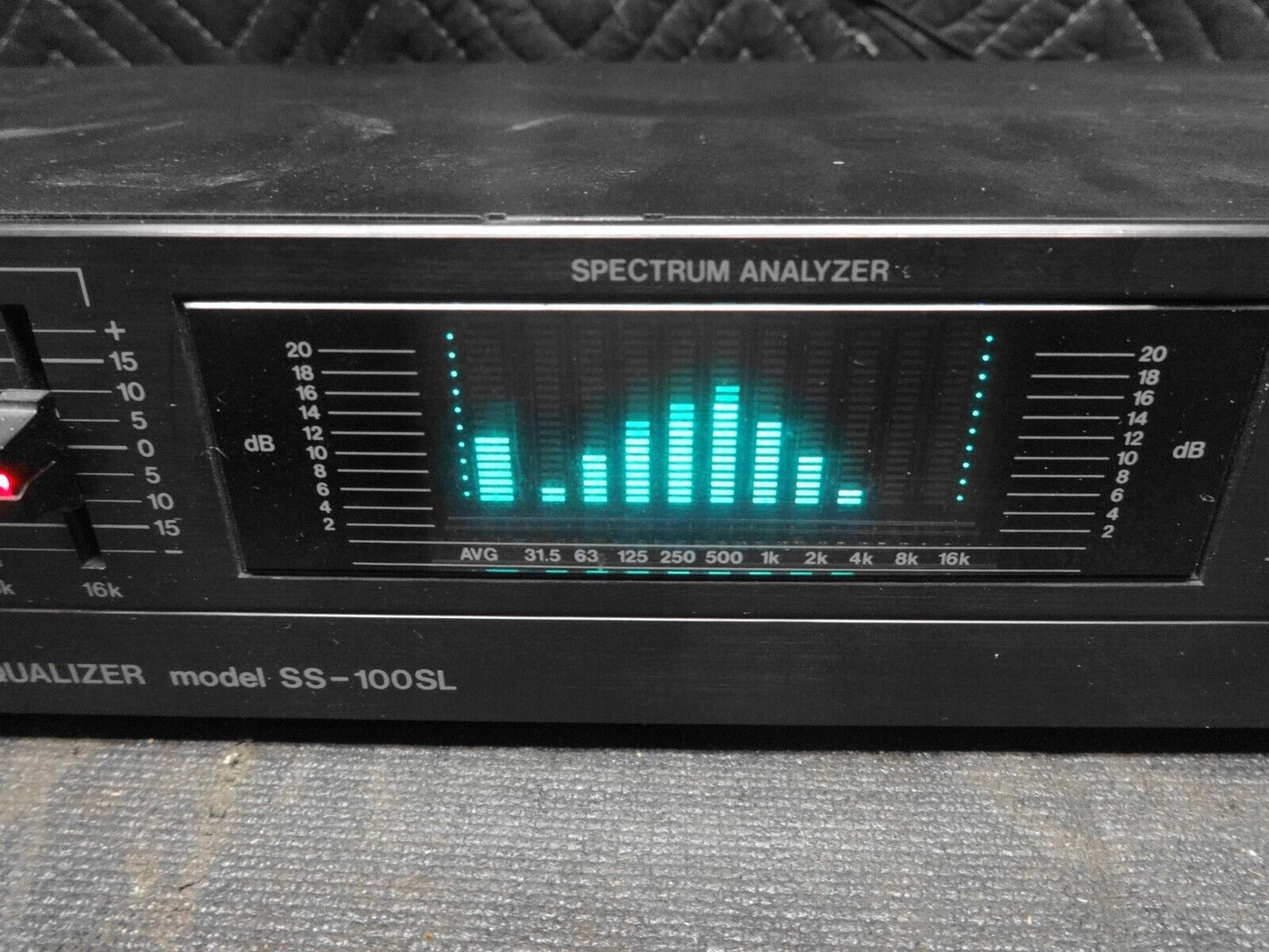 ADC Sound Shaper Stereo Equalizer Model SS-100SL