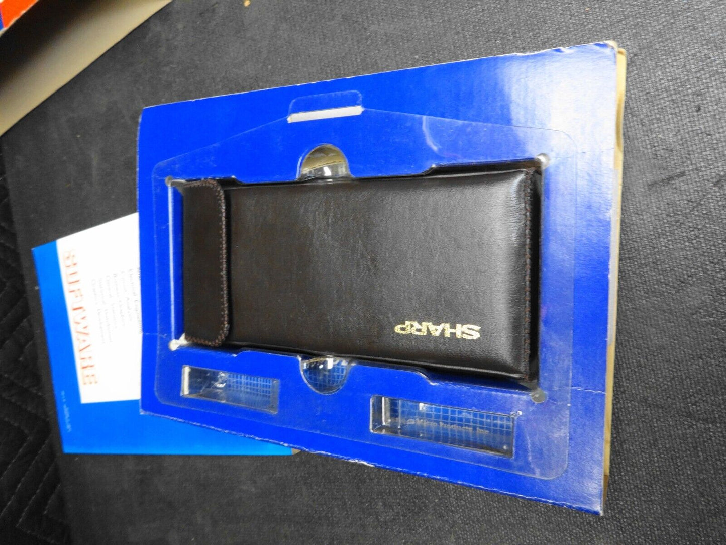 SHARP PC-1500A Pocket Computer W/ Box, Manuals and Case