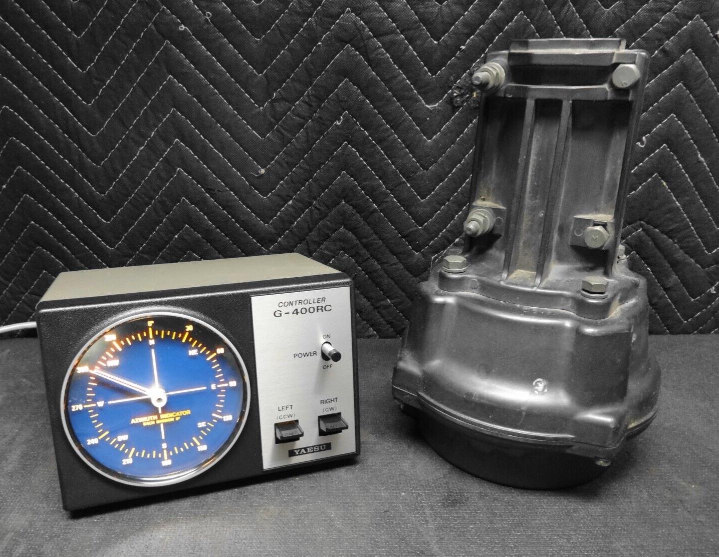 Yaesu G-400RC Controller & 7501-001 Rotor - Tested and verified working