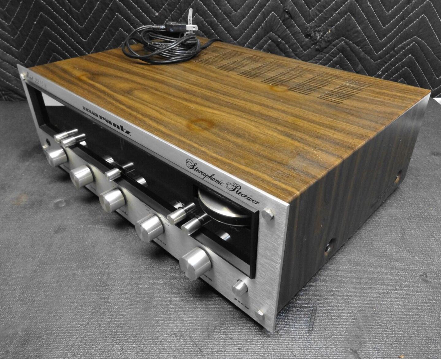 Vintage Marantz 2215B 15W AM/FM Stereo Receiver - 1973 - *SERVICED*