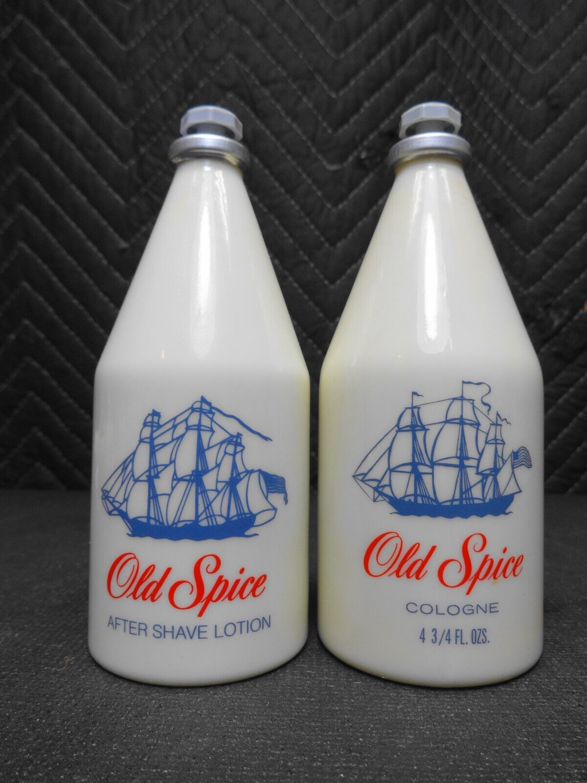 Vintage Shulton Old Spice After Shave Lotion & Cologne Star Cap - 4.75 OZS