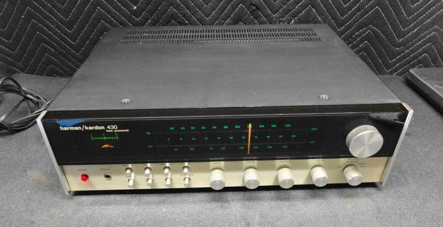 Vintage Harman Kardon 430 Twin Powered Stereo Receiver