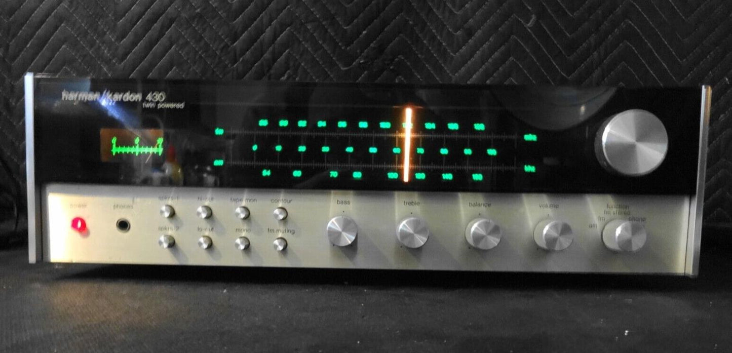 Vintage Harman Kardon 430 Twin Powered Stereo Receiver