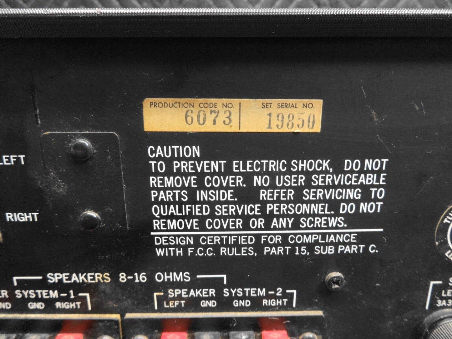 Vintage Harman Kardon 430 Twin Powered Stereo Receiver