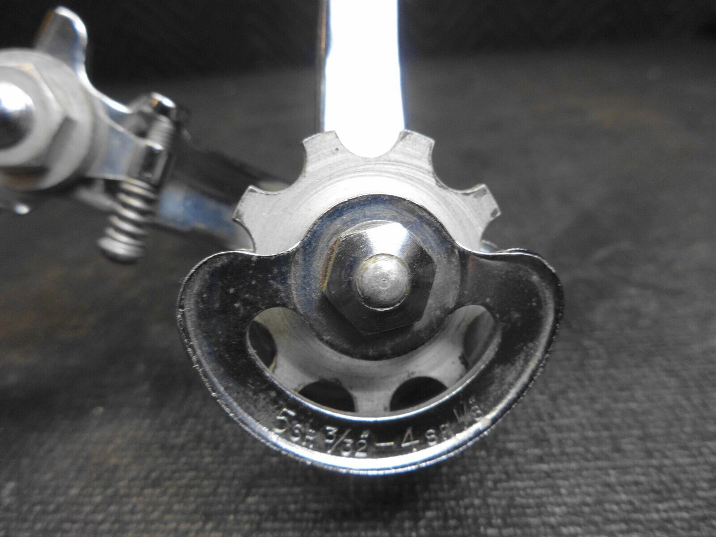 1955 Cyclo Benelux Tourist Rear Derailleur 5sp 3/32, 4sp 1/8