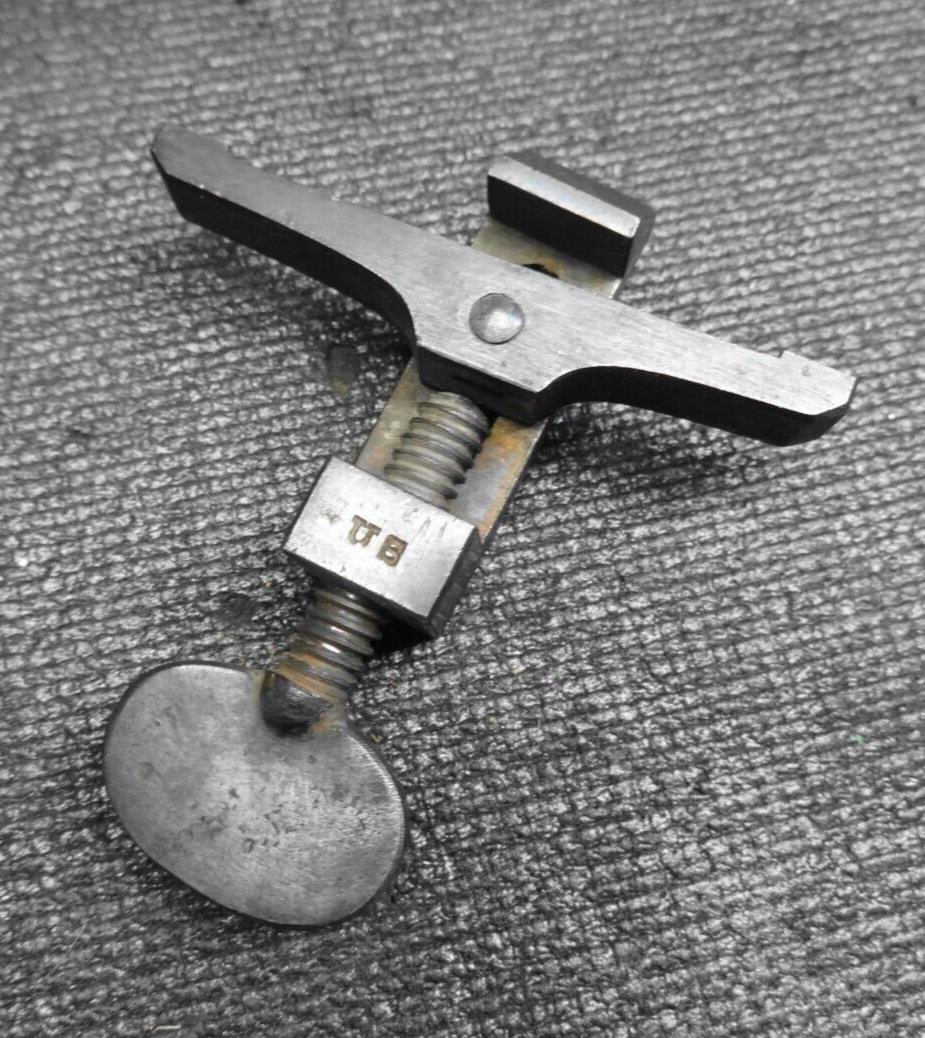 Original M 1855 Springfield Musket & Trapdoor Mainspring Vice Tool Stamped "US"
